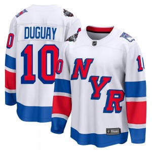 Breakaway Fanatics Branded Adult Ron Duguay White 2024 Stadium Series Jersey - NHL New York Rangers