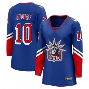 Breakaway Fanatics Branded Women's Ron Duguay Royal Special Edition 2.0 Jersey - NHL New York Rangers
