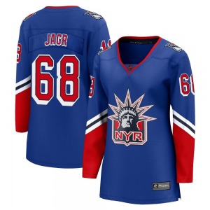 Breakaway Fanatics Branded Women's Jaromir Jagr Royal Special Edition 2.0 Jersey - NHL New York Rangers