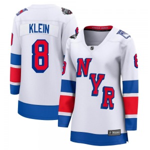 Breakaway Fanatics Branded Women's Kevin Klein White 2024 Stadium Series Jersey - NHL New York Rangers