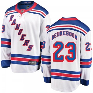 Breakaway Fanatics Branded Youth Jeff Beukeboom White Away Jersey - NHL New York Rangers