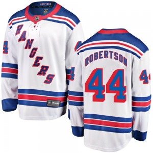 Breakaway Fanatics Branded Youth Matthew Robertson White Away Jersey - NHL New York Rangers
