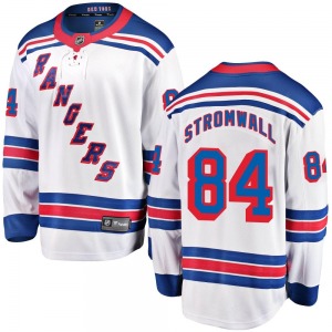 Breakaway Fanatics Branded Youth Malte Stromwall White Away Jersey - NHL New York Rangers