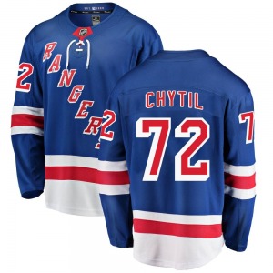Breakaway Fanatics Branded Youth Filip Chytil Blue Home Jersey - NHL New York Rangers