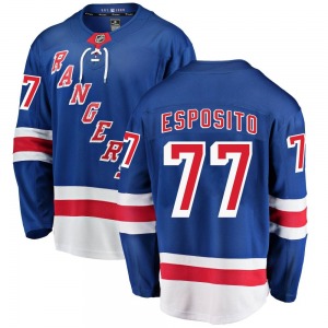 Breakaway Fanatics Branded Youth Phil Esposito Blue Home Jersey - NHL New York Rangers