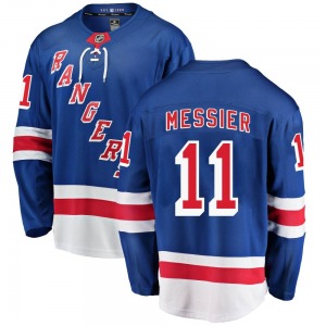 Breakaway Fanatics Branded Youth Mark Messier Blue Home Jersey - NHL New York Rangers
