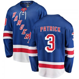 Breakaway Fanatics Branded Youth James Patrick Blue Home Jersey - NHL New York Rangers