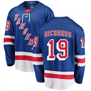 Breakaway Fanatics Branded Youth Brad Richards Blue Home Jersey - NHL New York Rangers
