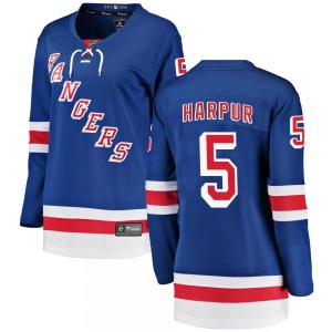 Breakaway Fanatics Branded Women's Ben Harpur Blue Home Jersey - NHL New York Rangers
