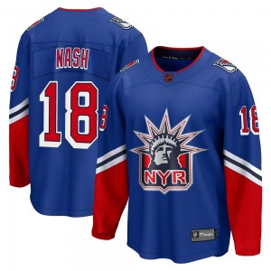Breakaway Fanatics Branded Adult Riley Nash Royal Special Edition 2.0 Jersey - NHL New York Rangers