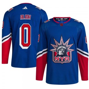 Authentic Adidas Adult Anton Blidh Royal Reverse Retro 2.0 Jersey - NHL New York Rangers