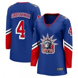 Breakaway Fanatics Branded Women's Ron Greschner Royal Special Edition 2.0 Jersey - NHL New York Rangers