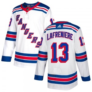 Authentic Adidas Adult Alexis Lafreniere White Jersey - NHL New York Rangers